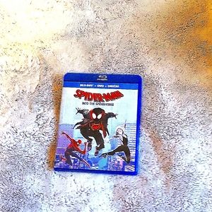 Spiderman into the spider verse DVD bluray and digital